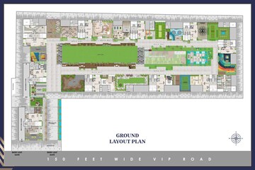 Master Plan in 4 BHK Apartment at Vesu – for Sale