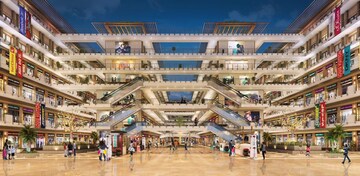  Office Space – Exterior View View at Chitrakoot - for Rent