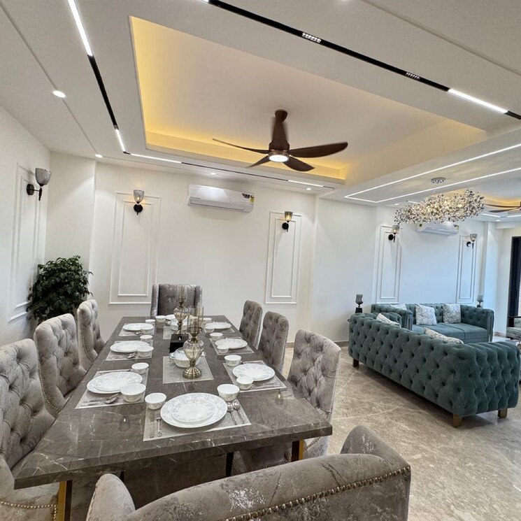 Living Room, anant-raj-the-estate-floors 3 Bedroom 1440 Sq.Ft. Builder Floor In Sector 60 Gurgaon 8640145