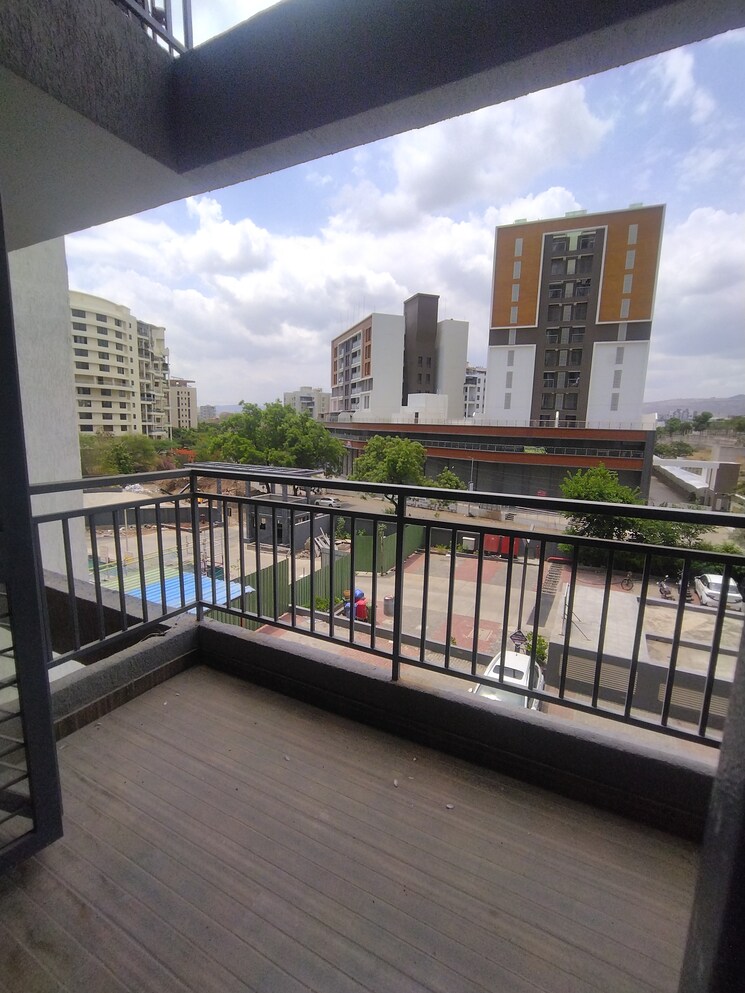 Balcony, kumar-princetown-royal 2 Bedroom 1050 Sq.Ft. Apartment In Undri Pune 8640257