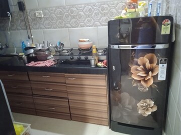 Kitchen in 1.5 BHK Apartment at Sai Ashish CHS, Ghansoli – for Rent