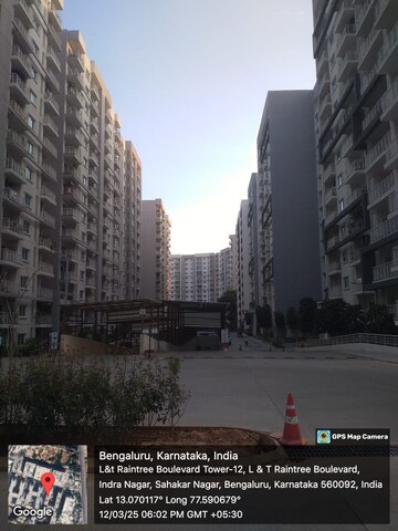 3 BHK Apartment For Rent in LnT Raintree Boulevard, Hebbal
