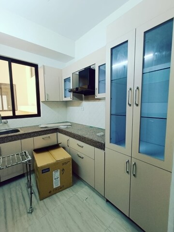Kitchen in 3 BHK Apartment at Shalimar Mannat, Faizabad Road – for Rent
