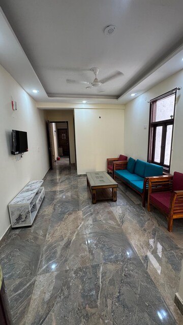 Living Room in 2 BHK Apartment at Palm Residency Chhatarpur, Chattarpur – for Rent