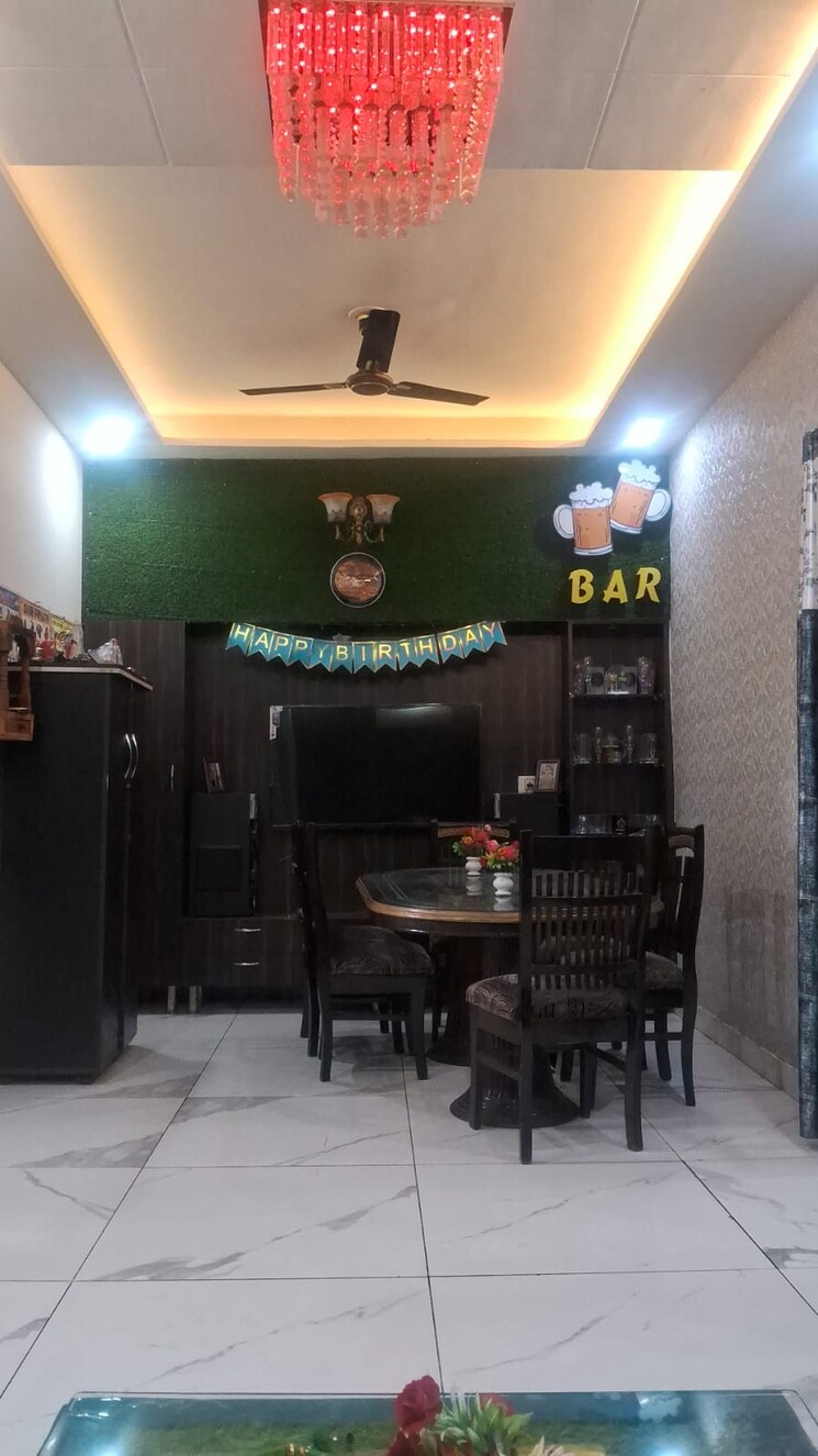 Living Room, lake-view-complex 3 Bedroom 1100 Sq.Ft. Builder Floor In Dhakoli Zirakpur 8640509