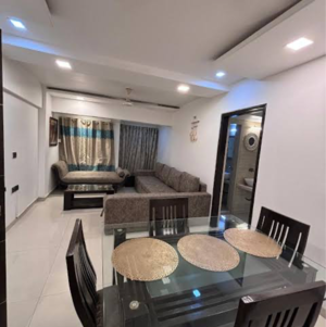 Living Room in 4 BHK Apartment at Indra Darshan Apartment, Yamnuna Nagar – for Sale