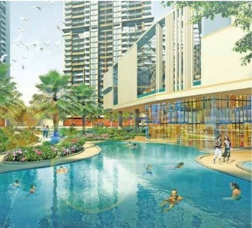 Swimming Pool in 3 BHK Apartment at M3M Sky City, Sector 65 – for Rent