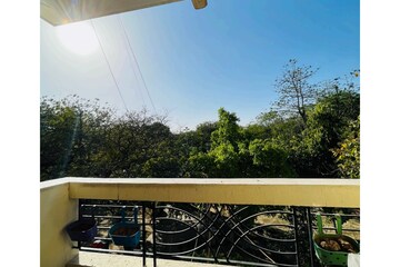 Balcony in 2 BHK Builder Floor at East Of Kailash – for Rent
