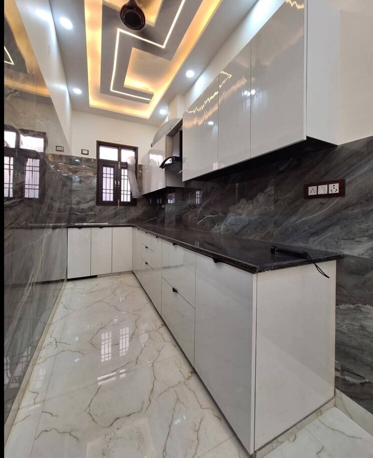 Kitchen, harit-vihar-rwa 3 Bedroom 950 Sq.Ft. Builder Floor In Burari Delhi 8640541