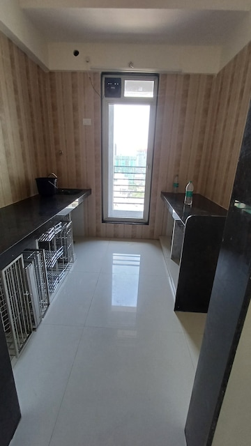 Kitchen in 2 BHK Apartment at Sheth Zuri, Laxmi Nagar – for Rent