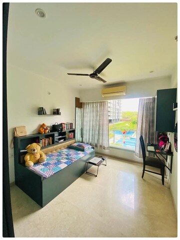 Bedroom in 2 BHK Apartment at Courtyard by Narang Realty and The Wadhwa Group, Pokhran Road No Two – for Rent