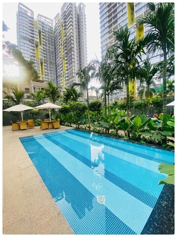 Swimming Pool in 2 BHK Apartment at Courtyard by Narang Realty and The Wadhwa Group, Pokhran Road No Two – for Rent