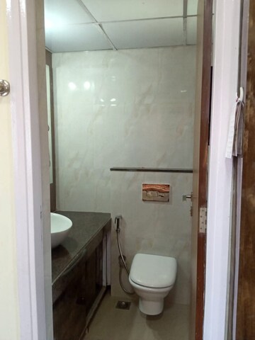 Bathroom in 2 BHK Apartment at Courtyard by Narang Realty and The Wadhwa Group, Pokhran Road No Two – for Rent