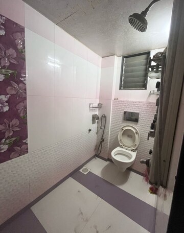 Bathroom in 2 BHK Apartment at Happy Valley, Manpada – for Rent