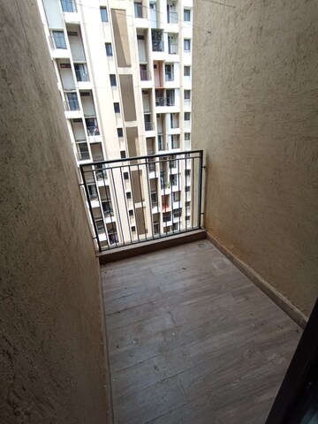 Balcony in 1.5 BHK Apartment at Lodha Lakeshore Greens, Dombivli East – for Rent