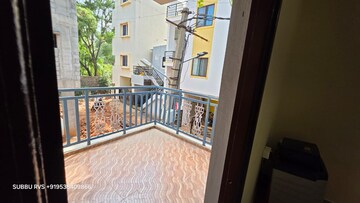 Balcony in 2 BHK Apartment at Kaggadasapura – for Rent