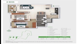 2 BHK Apartment For Sale in Adarsh Parkland, Panathur