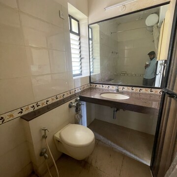 Bathroom in 2 BHK Apartment at Malad East – for Rent