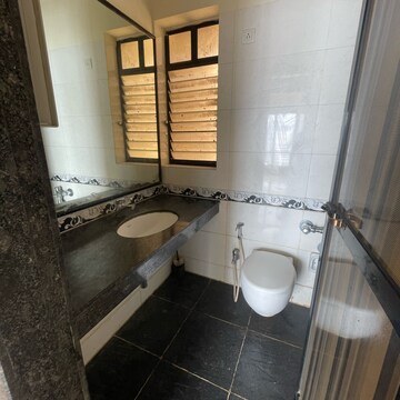 Bathroom in 2 BHK Apartment at Malad East – for Rent