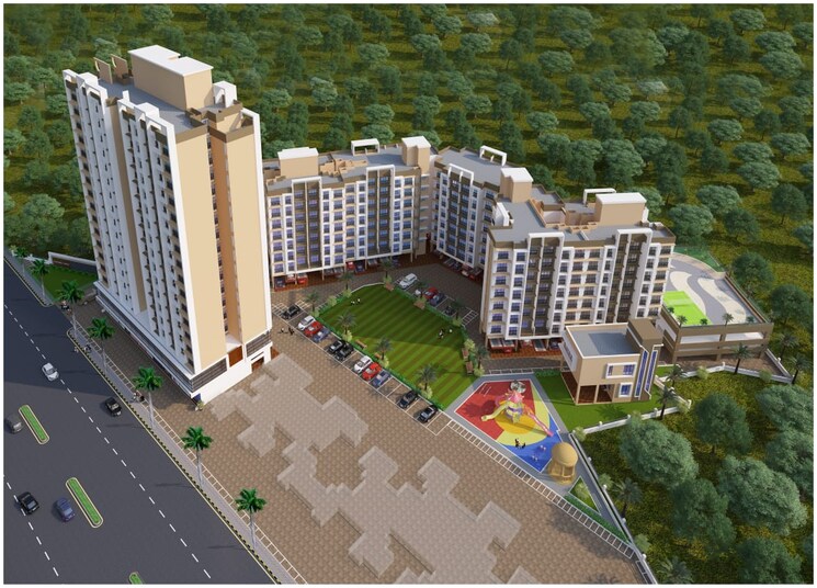 Exterior View, shilphata 1 Bedroom 396 Sq.Ft. Apartment In Shilphata Thane 8640637