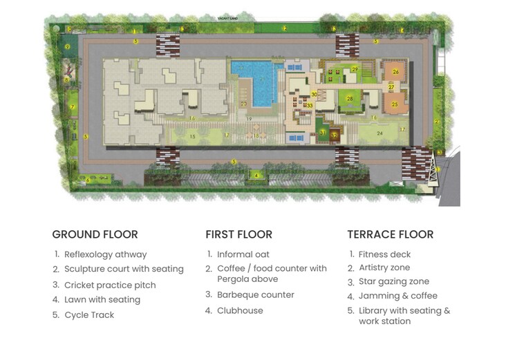 Master Plan, mana-macasa-emerald 2 Bedroom 1088 Sq.Ft. Apartment In Choodasandra Bangalore 8640642