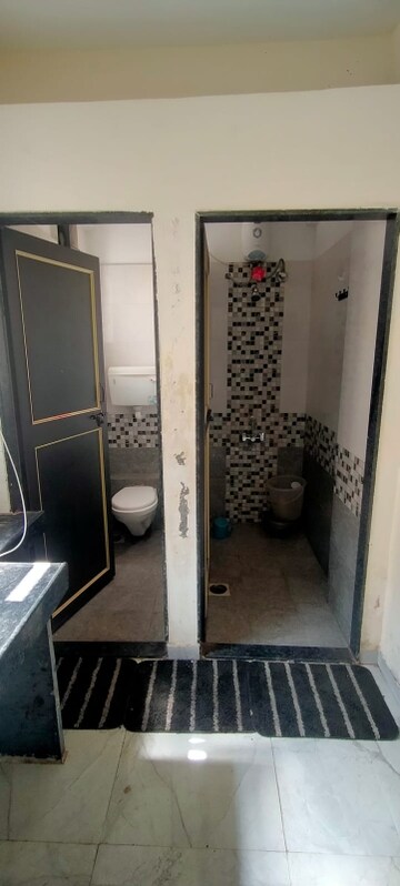 Bathroom in 1 BHK Apartment at Krushi CHS, Gokhalenagar – for Rent
