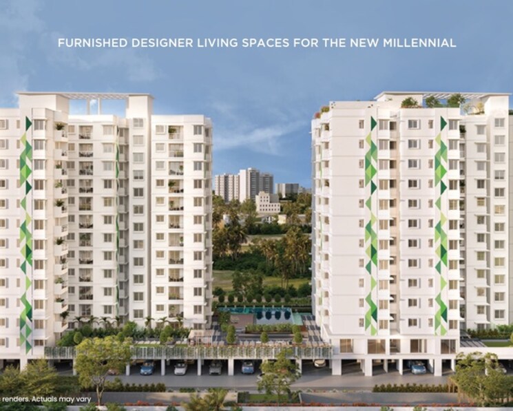 Exterior View, mana-macasa-emerald 2 Bedroom 1060 Sq.Ft. Apartment In Choodasandra Bangalore 8640664
