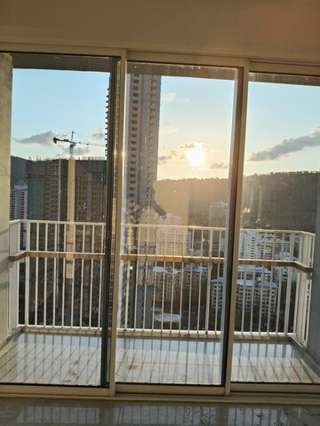 Balcony in 3 BHK Apartment at Tata Serein, Pokhran Road No Two – for Sale