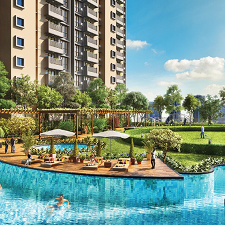 Swimming Pool, lodha-riservo 3 Bedroom 1075 Sq.Ft. Apartment In Vikhroli West Mumbai 8640669