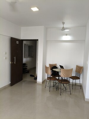 Living Room in 1 BHK Apartment at The Wadhwa Solitaire, Kolshet Road – for Sale