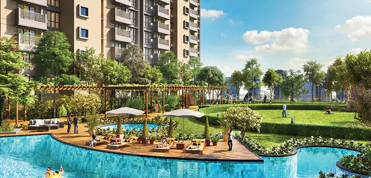 Swimming Pool, lodha-riservo 3.5 Bedroom 1161 Sq.Ft. Apartment In Vikhroli West Mumbai 8640680