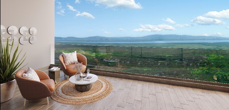 Balcony, lodha-riservo 3.5 Bedroom 1161 Sq.Ft. Apartment In Vikhroli West Mumbai 8640680