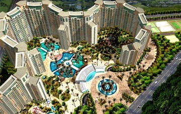 3 BHK Apartment – Exterior View View at Uppal Plumeria Garden Estate, Omicron Iii Greater Noida - for Sale