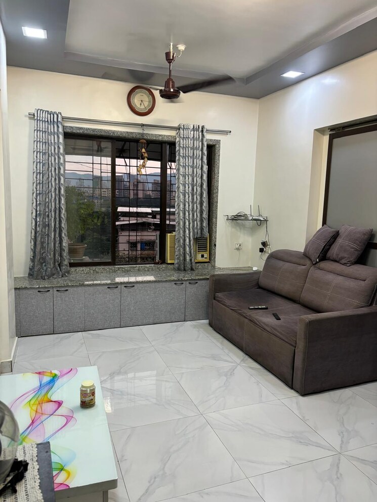 Living Room, shraddha-smruti 1 Bedroom 575 Sq.Ft. Apartment In Kalwa Thane 8640722