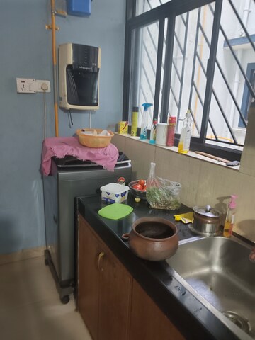 Kitchen in 3 BHK Apartment at Gogol – for Sale