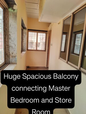 Building Lobby in 2 BHK Apartment at Vasai Green Park CHS, Vasai West – for Sale