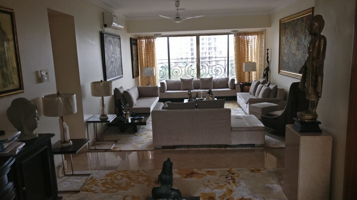 4 BHK + Pooja Room,Servant Room Apartment For Rent in Raheja Empress