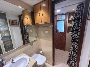 Bathroom in 2.5 BHK Apartment at Kalpataru Aura, Ghatkopar West – for Rent