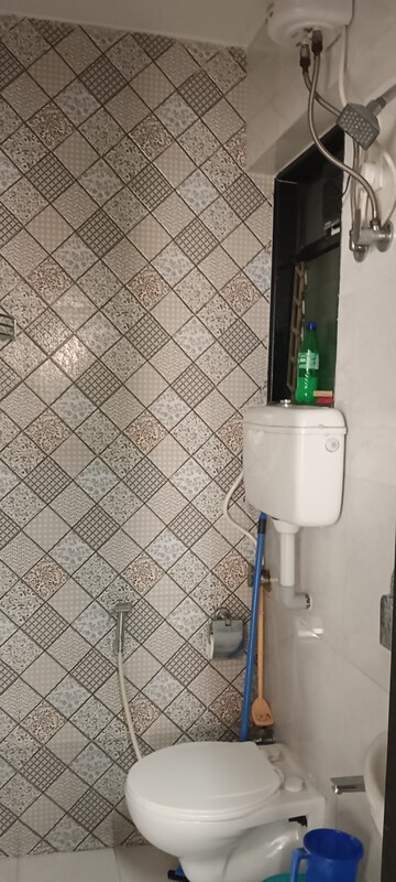 Bathroom in 1 BHK Apartment at Bhoomi Samarth, Goregaon East – for Rent