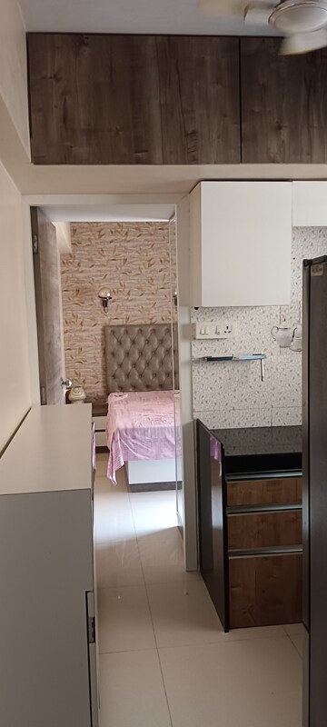 Kitchen in 1 BHK Apartment at Bhoomi Samarth, Goregaon East – for Rent