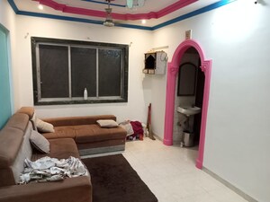 Living Room in 4 BHK Apartment at Borivali West – for Sale