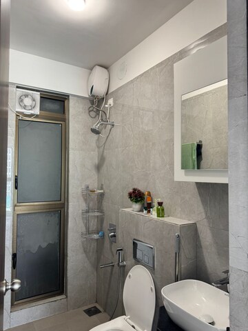 Bathroom in 2 BHK Apartment at Raymond Ten X Era, Pokhran Road No One – for Rent