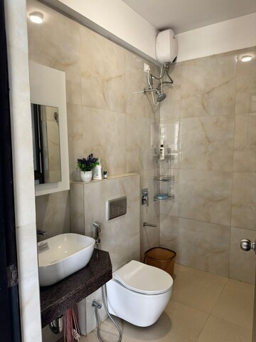 Bathroom in 2 BHK Apartment at Raymond Ten X Era, Pokhran Road No One – for Rent