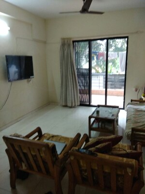 Living Room in 2.5 BHK Apartment at New Front Anjor, Baner – for Sale