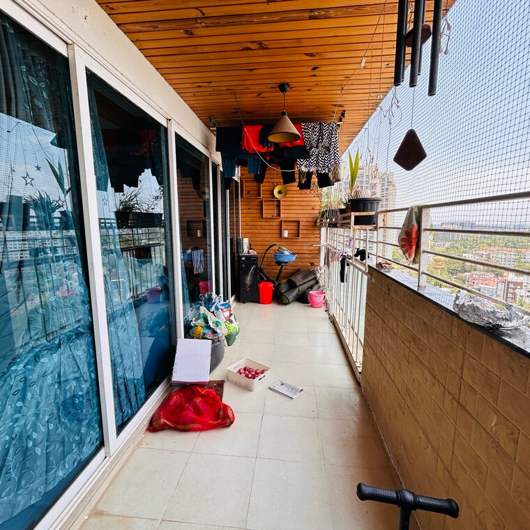 Balcony, amanora-aspire-towerss 2.5 Bedroom 1600 Sq.Ft. Apartment In Amanora Park Town Pune 8640892