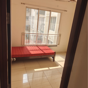 Bedroom in 2 BHK Apartment at Mahindra Lifespaces Centralis 4, Pimpri Chinchwad Pcmc – for Rent