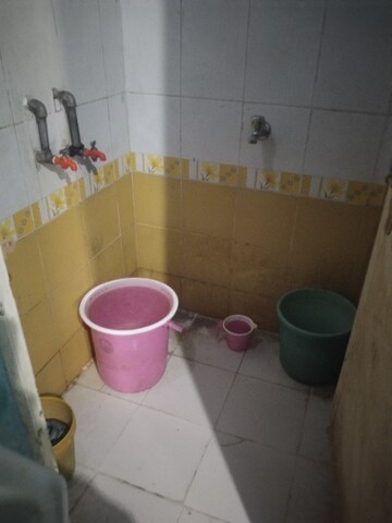 Bathroom in 1 BHK Apartment at Bhaktagan Co Op society, Gokhalenagar – for Rent