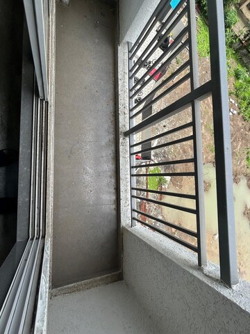 Balcony in 2 BHK Apartment at Shree Swastick Heights, Virar West – for Rent