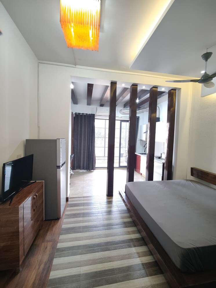 Bedroom, baani-square Studio 600 Sq.Ft. Builder Floor In Sector 50 Gurgaon 8640952