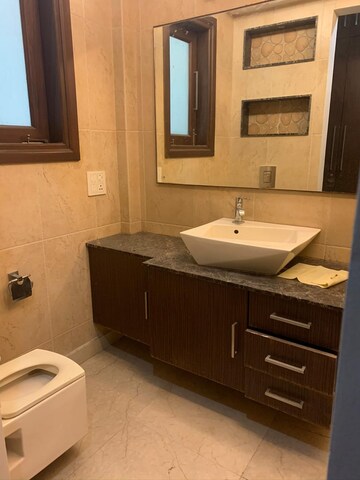 Kitchen in 3 BHK Builder Floor at Boutique Residential Apartment, Greater Kailash I – for Rent
